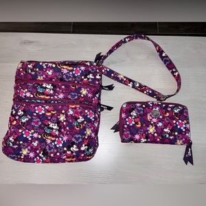 Disney Vera Bradley Minnie and Mickey purse